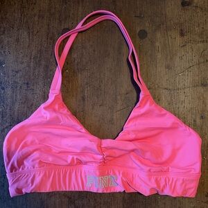 Pink Sports Bra